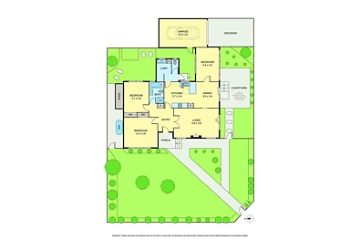户型图 - 3 Malabar Road, Blackburn, VIC 3130