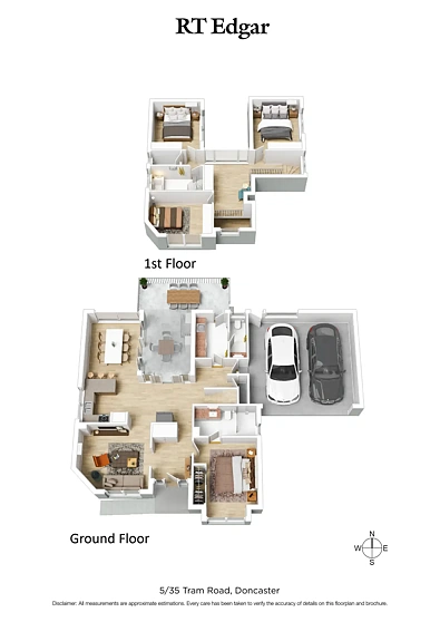 5/35 Tram Road, Doncaster, VIC 3108, 4 slaapkamers, 2 badkamers, Townhouse