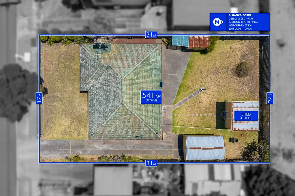 Corio 3房  Move In, Invest or Renovate. Convenience & Potential Plus!