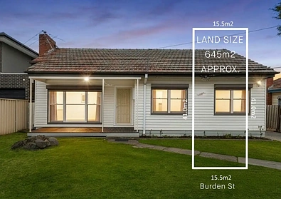 18 BURDEN ST, SPRINGVALE VIC 3171, 3 રૂમ, 1 બાથરૂમ, House