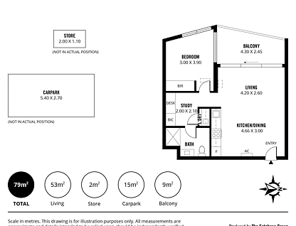 1309/421 King William Street, Adelaide, Adelaide CBD, 1 habitaciones, 1 baños, Apartment