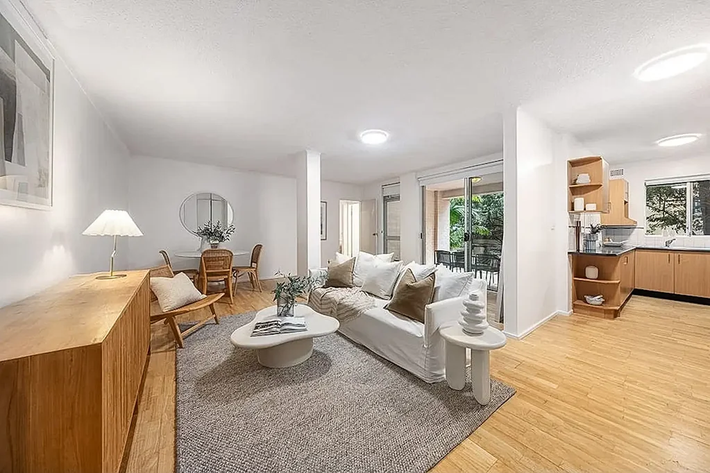 Generously Sized Two-Bedroom Ground Floor Courtyard Apartment