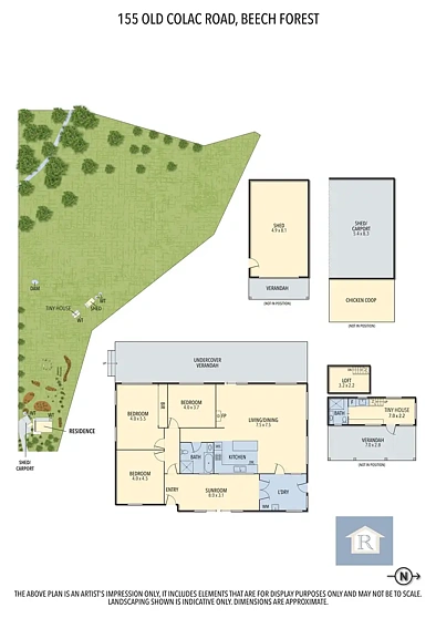155 Old Colac Road, Beech Forest, VIC 3237, 3 રૂમ, 1 બાથરૂમ, Lifestyle Property