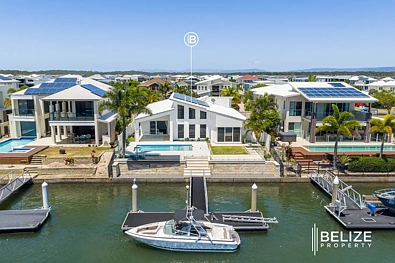 Jacobs Well 4 Slaapkamer Architectural North-Facing Waterfront Luxury in Calypso Bay