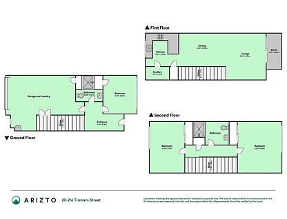 20/216 Tristram Street, Hamilton City Central, Waikato, 3房, 2浴, 排房