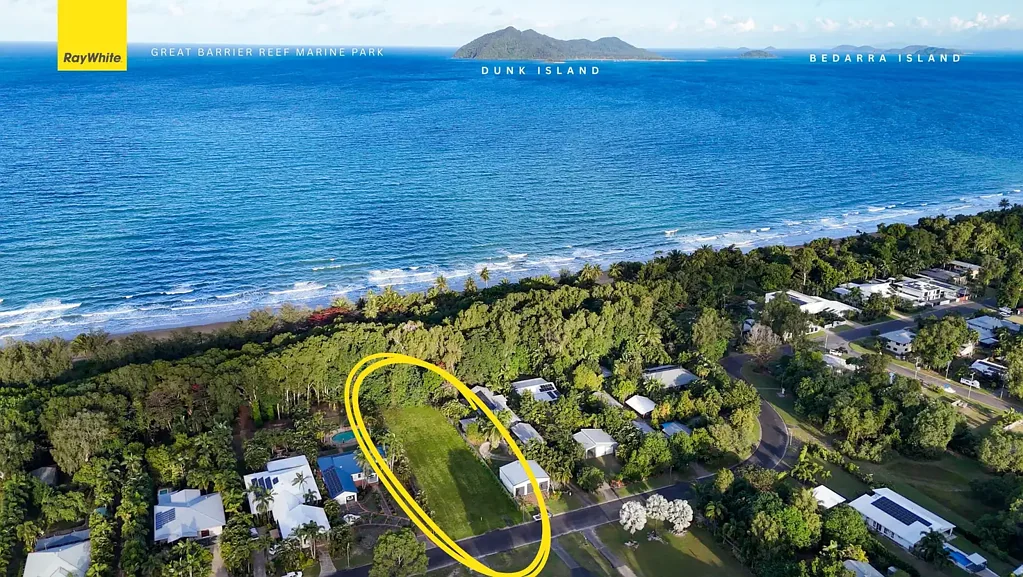 Wongaling Beach Absolute Beachfront 1/2 Acre Homesite - Mission Beach Tropical NQ