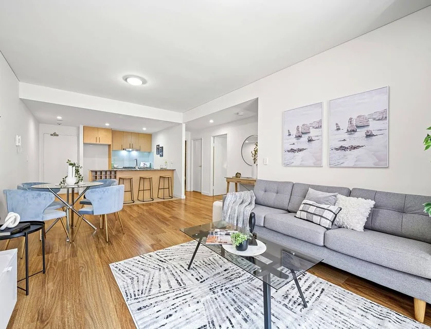 B107/40-50 Arncliffe Street, Wolli Creek, South Western Suburbs, 2 कमरे, 2 बाथरूम, Apartment