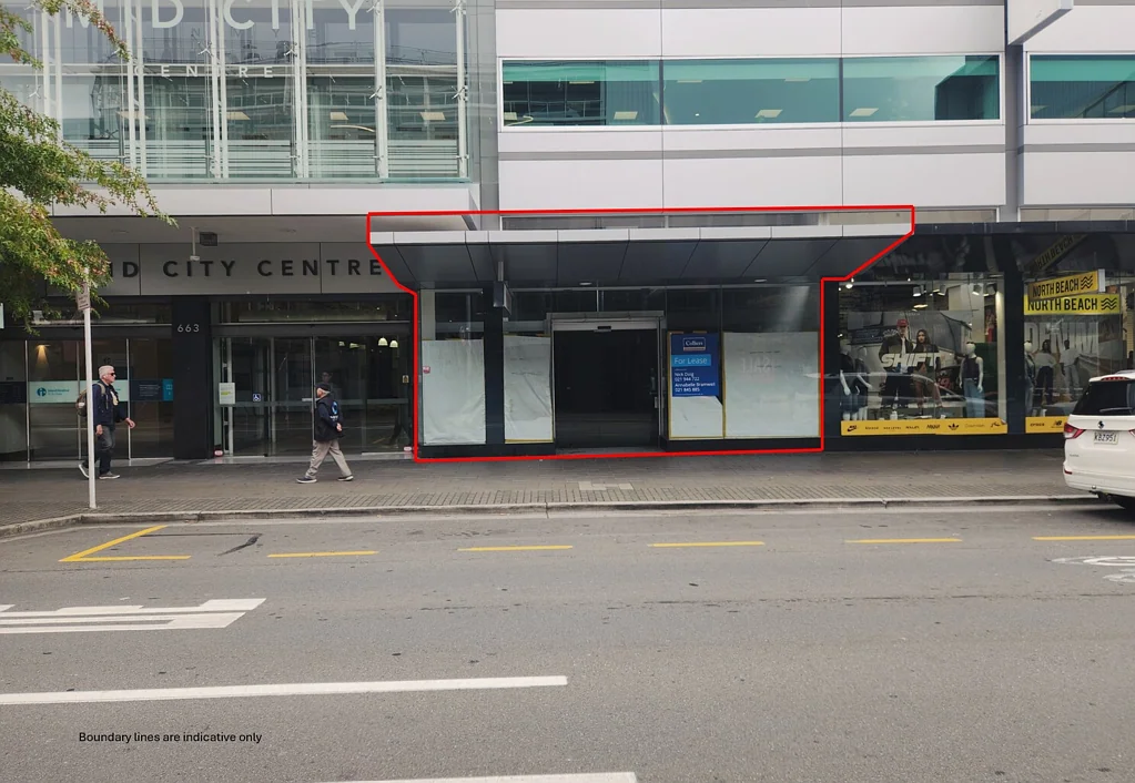 Christchurch Central Prime CBD retail for lease