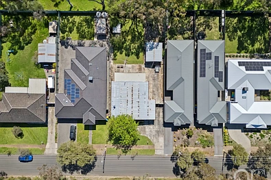 Aerial view - 9 Mullins Street, Pasadena, SA 5042