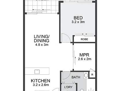 803/37 Mayne Road, Bowen Hills, Brisbane - Inner City Region, 1 phòng ngủ, 1 phòng tắm, Apartment