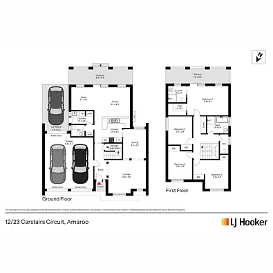 12/23 Carstairs Circuit, Amaroo, ACT 2914, 4 Bedrooms, 2 Bathrooms, Townhouse
