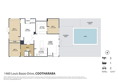 1460 LOUIS BAZZO DRIVE, Cootharaba, QLD 4565, 3 chambres, 1 salles de bain, Lifestyle Property