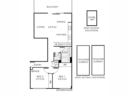 12/7 Henry Street, Fremantle, WA 6160, 2 ਕਮਰੇ, 1 ਬਾਥਰੂਮ, Apartment