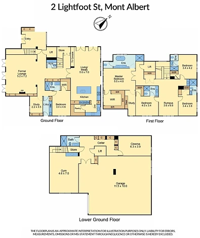 2 Lightfoot Street, Mont Albert, VIC 3127, 5 chambres, 6 salles de bain, House