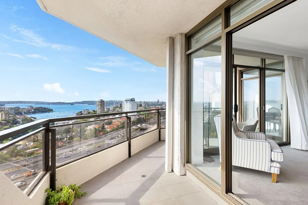 North Sydney 3房 港景时尚宽敞居所 Harbourview sanctuary of style and scale