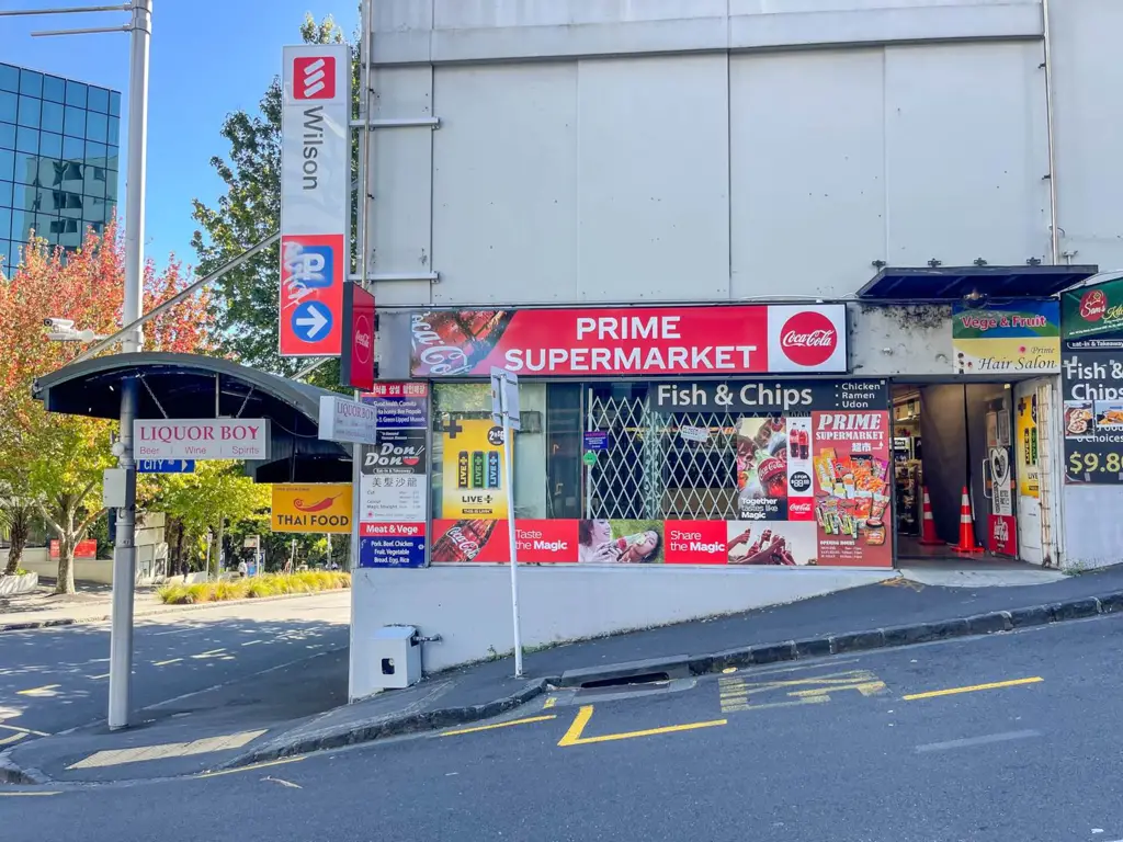 Auckland Central  CORNER RETAIL ON QUEEN STREET AND CITY ROAD