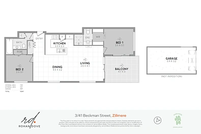 3/41 Beckman Street, Zillmere, QLD 4034, 2 slaapkamers, 2 badkamers, Unit