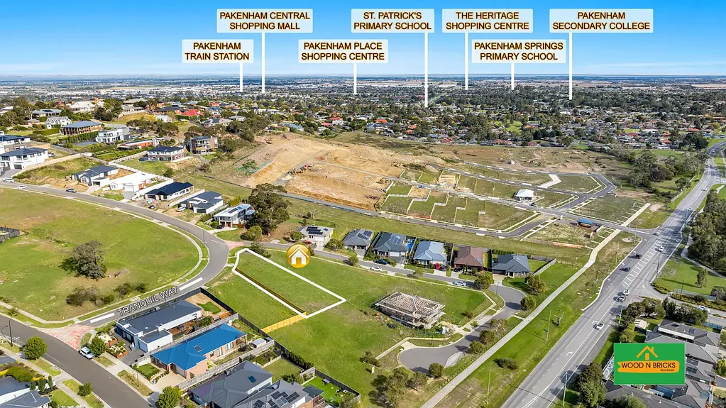 Pakenham 隐秘梦想之家 宽敞土地白纸 悠闲Pakenham生活 完美位置便利 Pakenham黄金地段 梦想家园即将实现 A Massive Block of Land to Build Your Dream Home