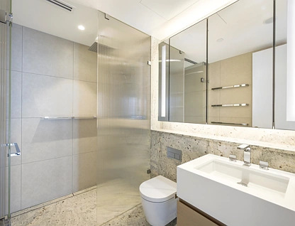 Level57/2 Watermans Quay, Barangaroo, Sydney CBD, 1房, 1浴, Apartment