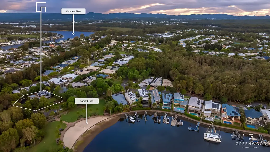 Coomera 5ห้องนอน Exclusive Sandy Beach outlook on the Coomera River