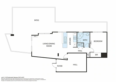 5/107-111 Esplanade, Bargara, QLD 4670, 1房, 1浴, Unit