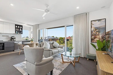 Chermside 2 Bedroom Just 2 years Young - Massive Balcony with City Glimpses