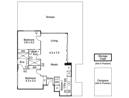 302/193 Mckinnon Road, Mckinnon, Bayside, 2房, 2浴, Apartment