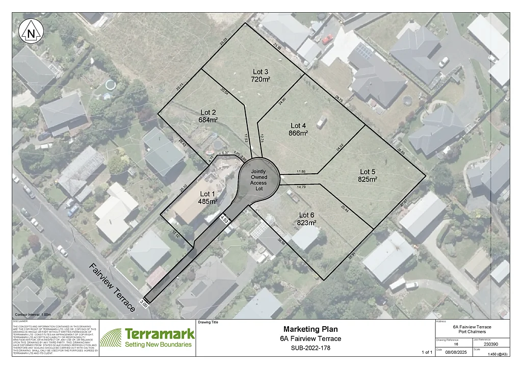 Sawyers Bay 6A Fairview Terrace - Lots 2 - 6