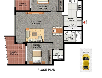 172/14-16 Station Street, Homebush, Inner West, 2房, 2浴, Apartment