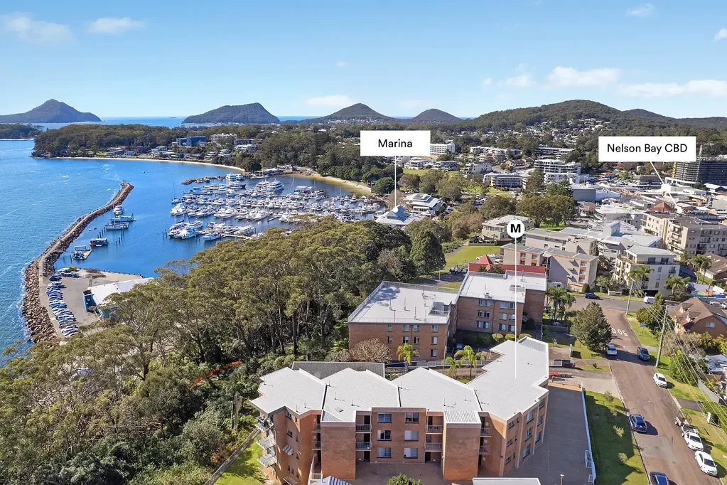 Nelson Bay 2房  Convenient coastal living