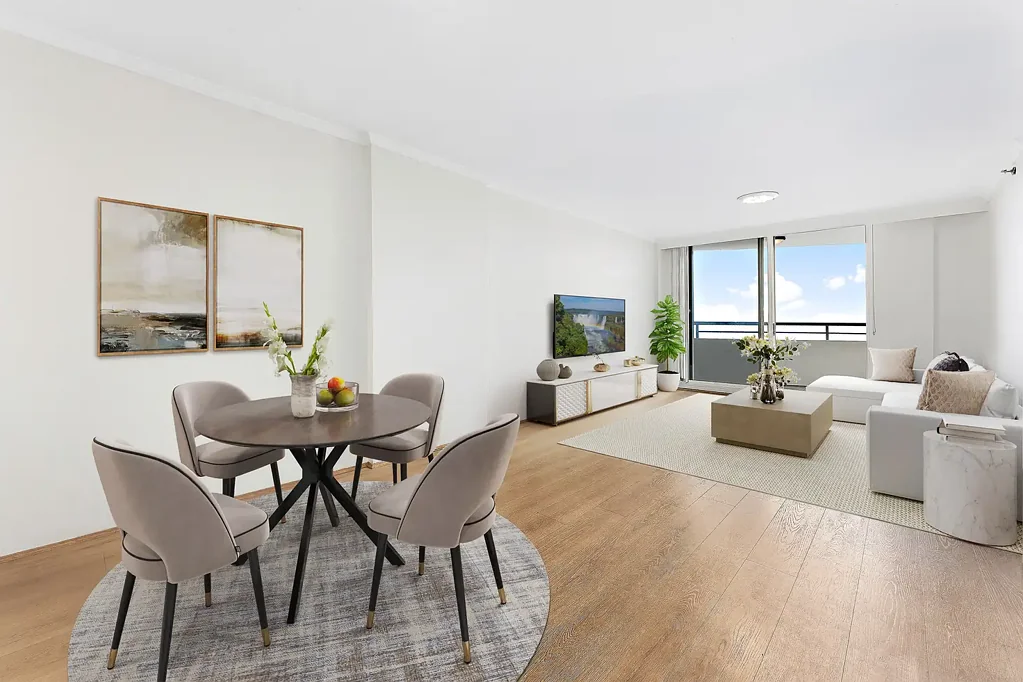 Chatswood 2房 High Park Tower景观 14楼开阔视野 Chatswood便捷生活 现代厨房主卧套 86平米精装公寓 游泳池健身房齐全 安全停车近地铁站 An Ultra-Convenient Urban Sanctuary