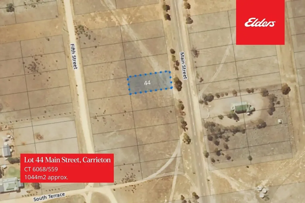 Carrieton VACANT BLOCK FOR AUCTION Under Section 184 of the Local Government Act 1999