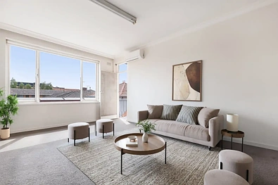 Malvern 2ਬੈੱਡਰੂਮ Serene and Spacious Two-Bedroom Apartment, Steps from Glenferrie Road’s Vibrancy