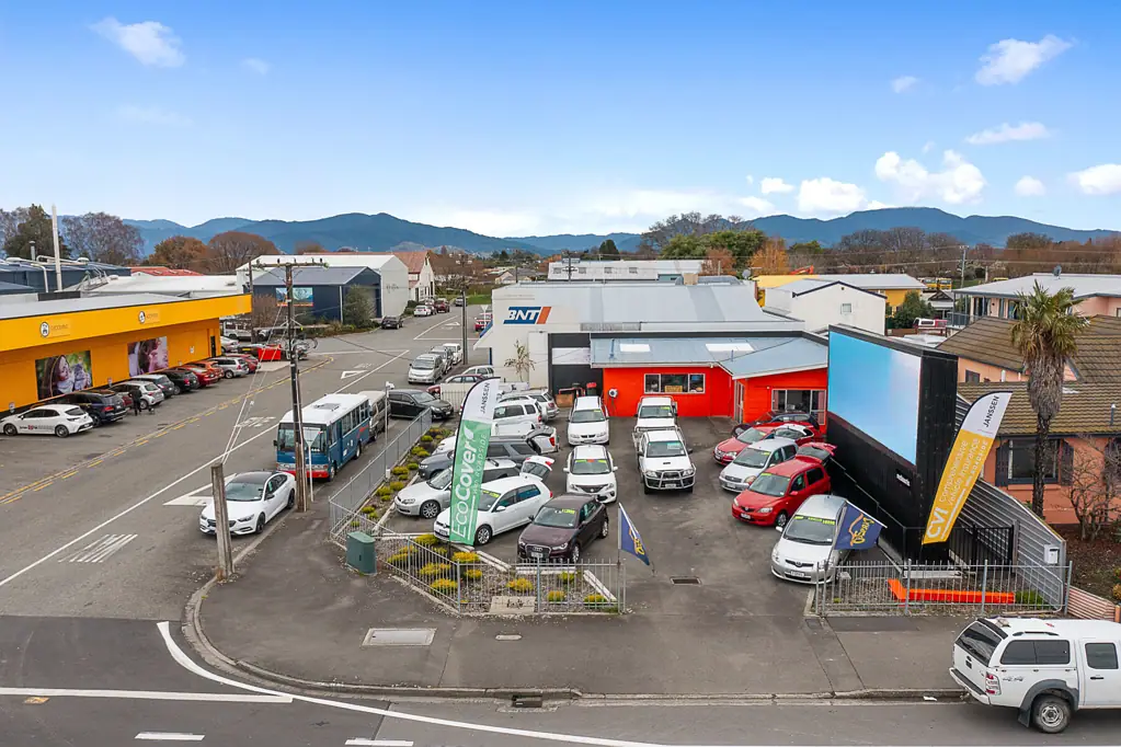 Blenheim Central  High Profile Corner Site For Sale.