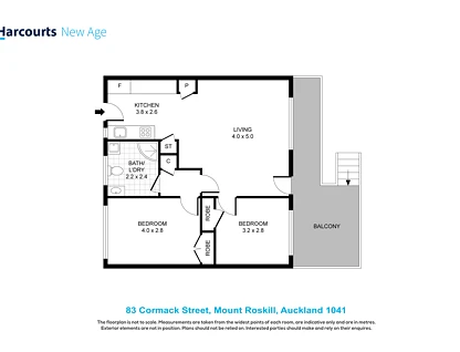 83 Cormack Street, Mount Roskill, Auckland City, 2房, 1浴, House