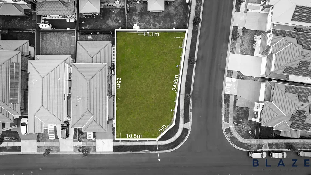 Denham Court 1房 DA已批建豪邸 449㎡阔绰地块 静谧街角 便捷交通 近商圈学校 DA Approved Vacant Block