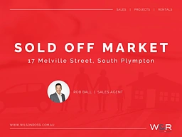 17 Melville Street, South Plympton