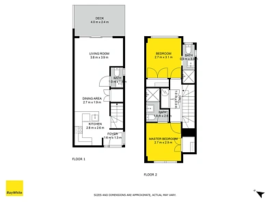 8a Rainbow Place, Manurewa, Manukau City, 2 Bedrooms, 2 Bathrooms, Townhouse