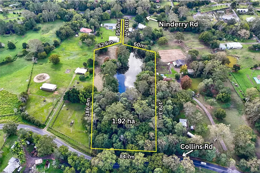 Ninderry Build your dream home overlooking your own Private Lake on 1.92Ha (4.7Acres)
