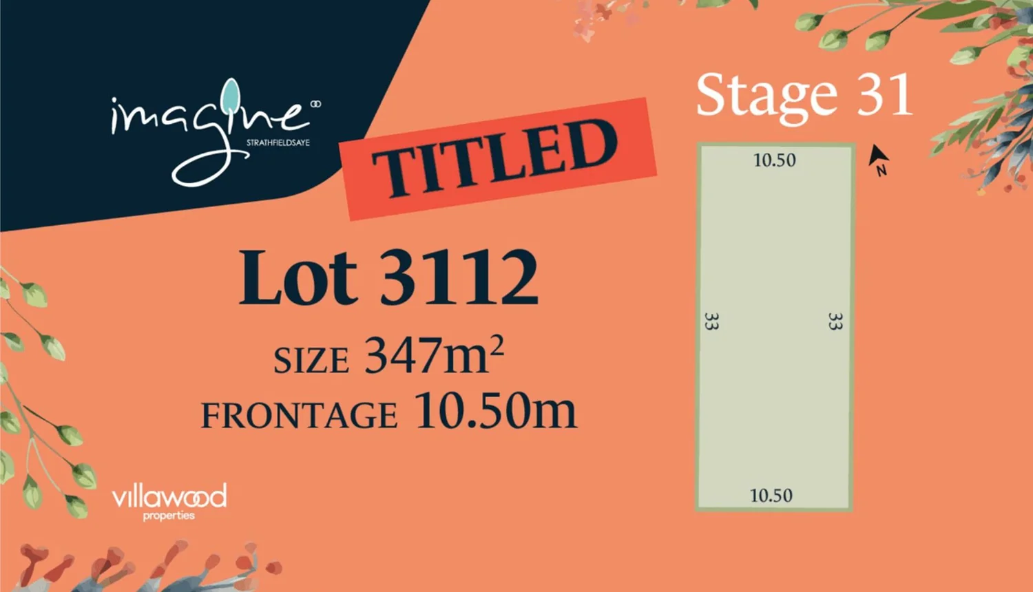 LOT 3112 Imagine Estate, Strathfieldsaye, Bendigo, 0房, 0浴, Section