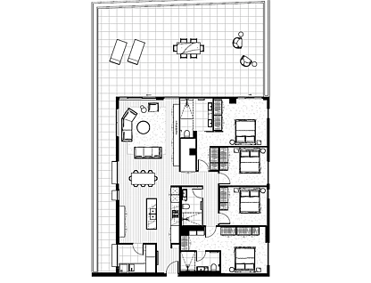 5408/10 Wominjeka Walk, West Melbourne, Melbourne CBD, 4 침실, 3 욕실, Apartment