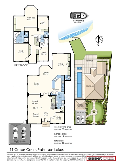 11 Cocos Court, Patterson Lakes, VIC 3197, 5 chambres, 3 salles de bain, House