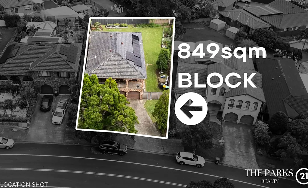 Edensor Park 5房 宽敞地块849sqm 五卧书房 开放式厨房 厨师天堂 主卧套间 双车位车库 太阳能节能 地段优越 家长乐园 849sqm BLOCK + 5 BEDROOM HOME OWNER BUILT HOME!