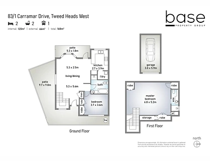 83/1 Carramar Drive, Tweed Heads West, North Coast, 2 Kuwarto, 2 Banyo, House