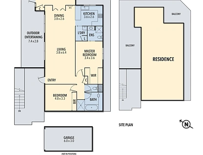 4/44-50 Cameron Street, Launceston, Launceston and North East, 2房, 2浴, Apartment