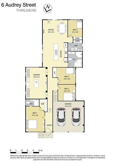 6 Audrey Street, Thirlmere, NSW 2572, 4 Bedrooms, 2 Bathrooms, House