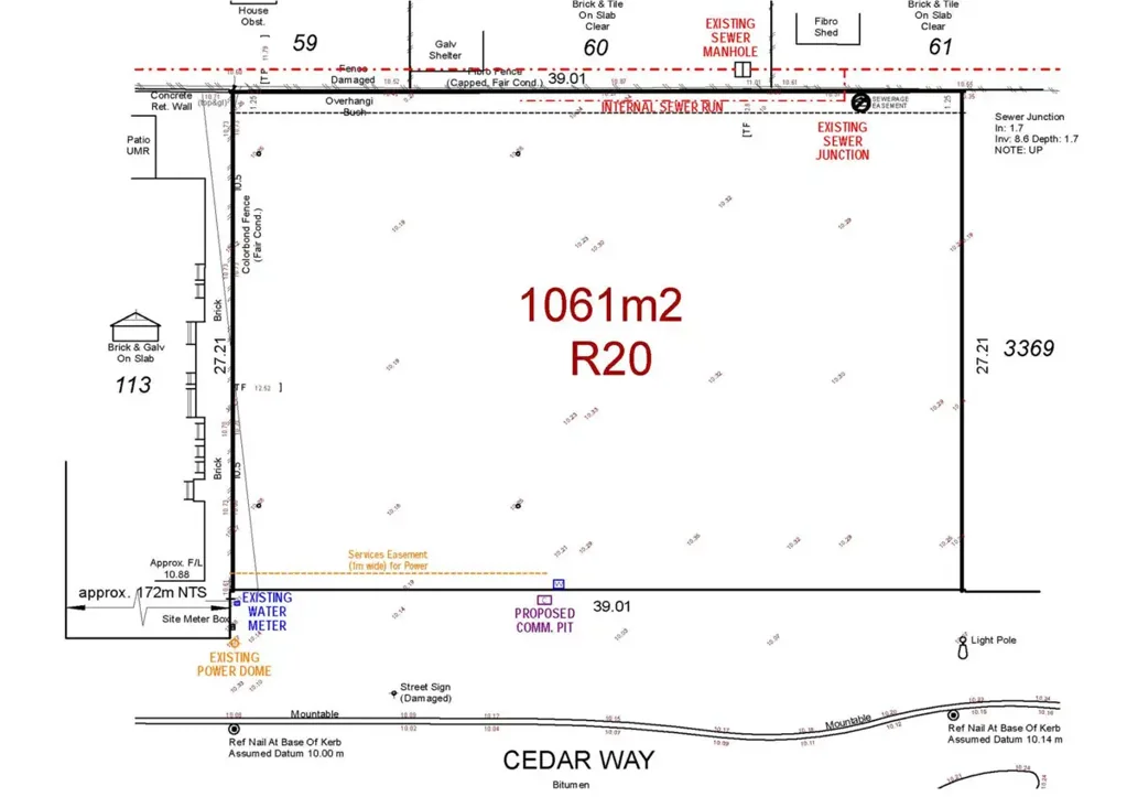 Maddington  1061sqm Zoned R20 – Subdivide into 2 Lots