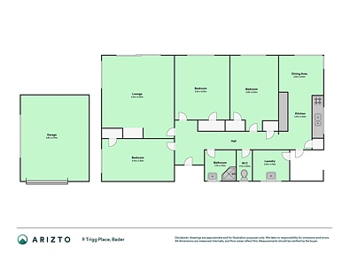 9 Trigg Place, Bader, Hamilton City, Waikato, 3房, 1浴, House