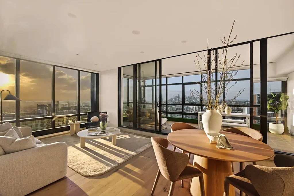 Zetland 3Kwarto Sky-High Penthouse Living with North-Facing Unrestricted Panoramic City Views