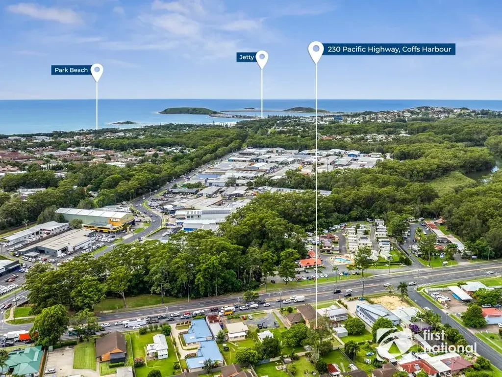 Coffs Harbour 7Zimmer High exposure Pacific Highway property with great potential!
